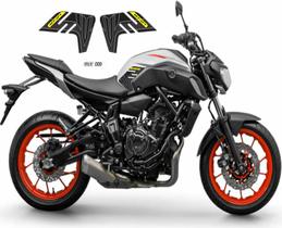 Adesivo Protetor Lateral Tanque Yamaha MT 07 Kit 09 Adesivo Protetor Lateral Tanque Yamaha MT 07 Kit 09