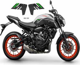 Adesivo Protetor Lateral Tanque Yamaha MT 07 Kit 10 Adesivo Protetor Lateral Tanque Yamaha MT 07 Kit 10