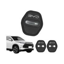 Adesivo Protetor Para Fechadura De Porta De Carro BYD Han EV Tang DM Qin Seal, 4 Peças, Interior Adesivo Protetor Para Fechadura De Porta De Carro BYD Han EV Tang DM Qin Seal, 4 Peças, Interior