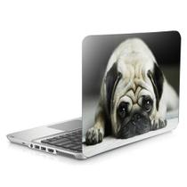 Adesivo Protetor Para Notebook 14" Wide Pug Cachorro Dog B1