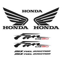 Adesivo Protetor Tank Pad Cg Fan 150 2013 Lateral Compatível Adesivo Protetor Tank Pad Cg Fan 150 2013 Lateral Compatível