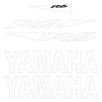 Adesivo Protetor Tank Pad Compatível Yamaha YZF R6 2010 Adesivo Protetor Tank Pad Compatível Yamaha YZF R6 2010
