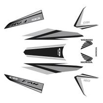 Adesivo Protetor Tank Pad Honda CG Fan 160 2015 a 2018 Adesivo Protetor Tank Pad Honda CG Fan 160 2015 a 2018