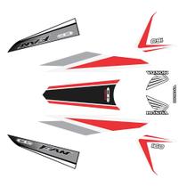 Adesivo Protetor Tank Pad Honda CG Fan 160 2015 a 2018