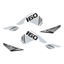 Adesivo Protetor Tank Pad Honda CG Fan 160 2016 a 2020 - Kit com 3 Peças