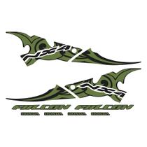 Adesivo Protetor Tank Pad Honda NX4 Falcon 2000 a 2006