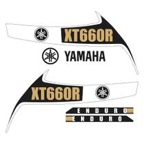 Adesivo Protetor Tank Pad Yamaha XT 660R 2013 a 2014 Adesivo Protetor Tank Pad Yamaha XT 660R 2013 a 2014