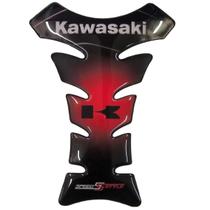 Adesivo Protetor Tanque Kawasaki Universal Tank Pad Vermelho Adesivo Protetor Tanque Kawasaki Universal Tank Pad Vermelho
