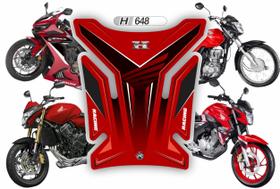 Adesivo Protetor Tanque Moto Honda Modelo Neutro H648 Adesivo Protetor Tanque Moto Honda Modelo Neutro H648