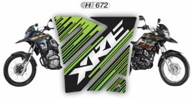 Adesivo Protetor Tanque Moto Xre 300 190 H672 Adesivo Protetor Tanque Moto Xre 300 190 H672