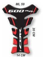 Adesivo Protetor Tanque Resinado Honda Cbr 600rr Preto/verm.