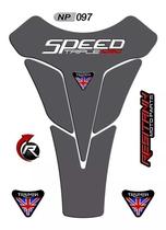 Adesivo Protetor Tanque Resinado Triumph Daytona 675 Np097 Adesivo Protetor Tanque Resinado Triumph Daytona 675 Np097