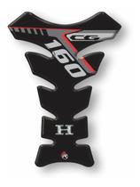 Adesivo Protetor Tanque Tankpad Honda Cg 160preto Universal Adesivo Protetor Tanque Tankpad Honda Cg 160preto Universal