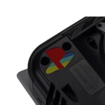 Adesivo ps5 playstation 5 classic logo retrô escuro