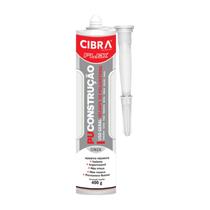 Adesivo Pu Construção 400g/600ml Construção Cinza - Cibrafle