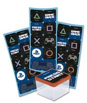 Adesivo Quadrado Decorativo Festa Festa Playstation - 30 unidades - Festcolor - Rizzo Festas Adesivo Quadrado Decorativo Festa Festa Playstation - 30 unidades - Festcolor - Rizzo Festas