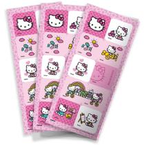 Adesivo Quadrado Festa Hello Kitty 4x4 cm 30 Unidades Festcolor - Produto Licenciado Adesivo Quadrado Festa Hello Kitty 4x4 cm 30 Unidades Festcolor - Produto Licenciado