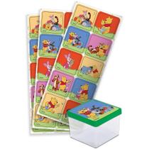 Adesivo Quadrado Festa Pooh e sua Turma - 30 unidades - Festcolor - Rizzo Festas Adesivo Quadrado Festa Pooh e sua Turma - 30 unidades - Festcolor - Rizzo Festas