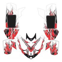 Adesivo Quadriciclo Polaris Predator 500 0,60Mm 3M Pl004