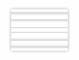Adesivo Quadro Branco Pautado Pauta Musical 60 Cm X 44 Cm