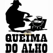 Adesivo Queima do Alho SV2074 - Preto