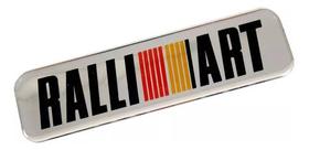 Adesivo Ralliart Resinado 2,6x10 Cms Rs36 Fk Adesivo Ralliart Resinado 2,6x10 Cms Rs36 Fk