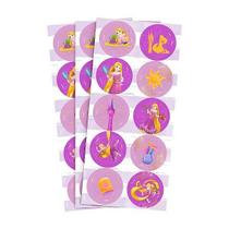 Adesivo Rapunzel C/30 Regina