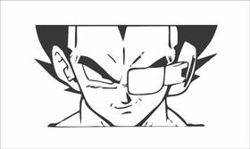 Adesivo Recorte Goku Ar Condicionado Dragon Ball Z Super