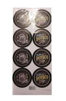 Adesivo Redondo Boteco 16 Unidades - Decoração Festa Adesivo Redondo Boteco 16 Unidades - Decoração Festa