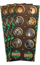 Adesivo Redondo Safari 30 Unidades - Decoração Festa Regina