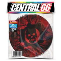 Adesivo Redondo Vermelho Gears of War Resinado - Central 66