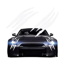 Adesivo Refletivo de Vinil para Capô de Carro - Design Pata do Diabo/Garra Fantasma