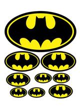 Adesivo Refletivo Moto Capacete Carro Batman M1 Tuning Top Adesivo Refletivo Moto Capacete Carro Batman M1 Tuning Top