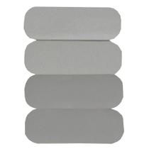 Adesivo Refletivo Para Capacetes Prata Kit 4 Unidades Moto Adesivo Refletivo Para Capacetes Prata Kit 4 Unidades Moto