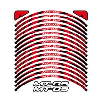 Adesivo Refletivo Para Roda De Corrida De 17 Polegadas Para YAMAHA MT-09 MT09, Adesivos Para Cubo De