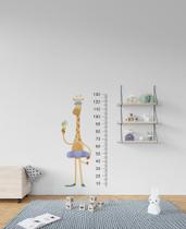 Adesivo Régua de Crescimento Girafa