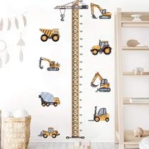 Adesivo Régua De Crescimento Tratores