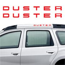 Adesivo Renault Duster Rack Bagageiro Par VERMELHO
