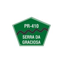 Adesivo Resinado 3D Serra da Graciosa PR-410 Adesivo Resinado 3D Serra da Graciosa PR-410