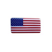 Adesivo Resinado Bandeira Estados Unidos - Montanha
