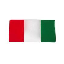 Adesivo Resinado Bandeira Itália - Montanha