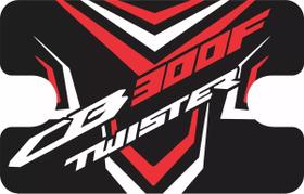 Adesivo Resinado Capa De Oleo Cb300 F Vermelho Ol99