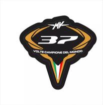 Adesivo Resinado Compatível Mv Agusta F4 Moto Preta Agrs06 Adesivo Resinado Compatível Mv Agusta F4 Moto Preta Agrs06