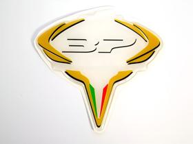 Adesivo Resinado Compatível MV Agusta F4 Vermelho Adesivo Resinado Compatível MV Agusta F4 Vermelho