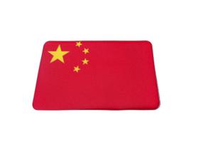 Adesivo resinado da bandeira da china 5x3 cm