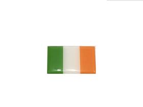 Adesivo resinado da bandeira da Irlanda 5x3 cm - Mundo Das Bandeiras