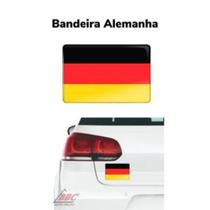 Adesivo Resinado de Bandeira para Carro Moto - 8x5 cm - Brasil - Alemanha - Japão - Italia-França