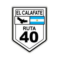Adesivo Resinado El Calafate Ruta 40 Vinil 6,2x8cm Adesivo Resinado El Calafate Ruta 40 Vinil 6,2x8cm