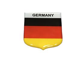 Adesivo resinado em Escudo da bandeira da Alemanha - Mundo Das Bandeiras