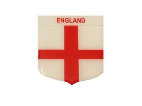 Adesivo Resinado Em Escudo Da Bandeira Da Inglaterra